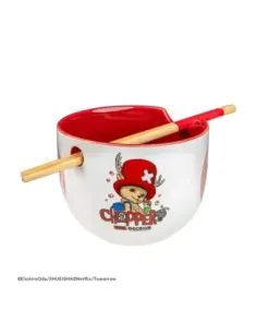 Tazon de ramen y palillos cinereplicas one piece netflix tony tony chopper