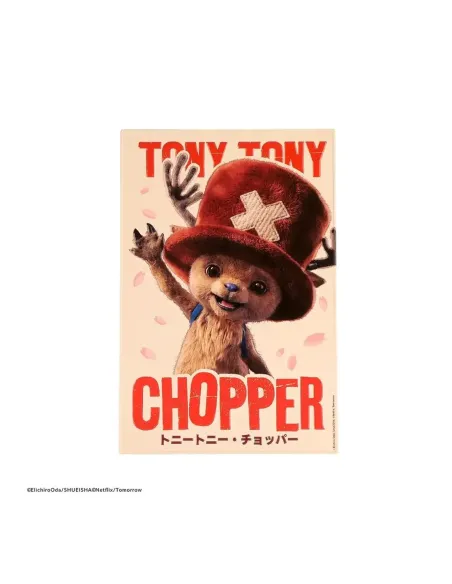 Placa de aluminio cinereplicas one piece tony tony chopper