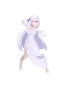 Figura banpresto re:zero starting life in another world espresto excite motions emilia 22cm