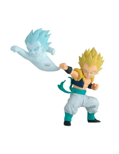 Figura banpresto dragon ball z match makers super saiyan gotenks (vs majin buu)