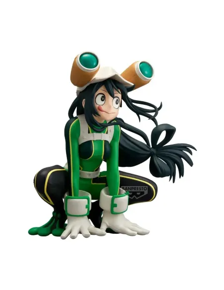 Figura banpresto my hero academia glitter & glamours tsuyu asui 13cm