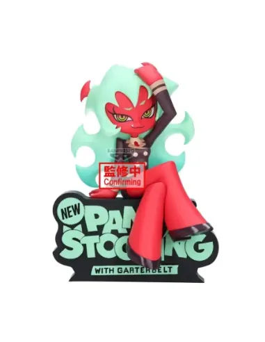 Figura banpresto new panty & stocking with garterbelt monitor top figz scanty 12cm