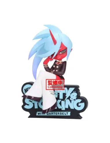 Figura banpresto new panty & stocking with garterbelt monitor top figz kneesocks 12cm