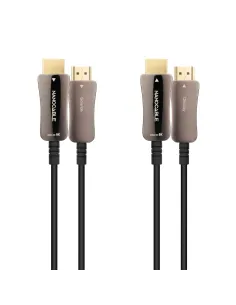 Nanocable Cable HDMI V2.1 AOC 8K@60Hz 4K@120Hz 48Gbps A M-A M, Negro, 10 m 2