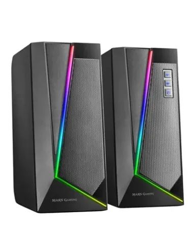 Altavoces mars gaming ms7 2.0 20w bluetooth 5.0 rgb