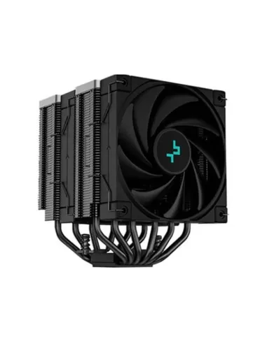 Ventilador disipador cpu gaming deepcool ak620 zero dark 2 x 120mm