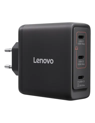 Lenovo 40AW100BEU cargador de dispositivo móvil Universal Negro Corriente alterna Interior