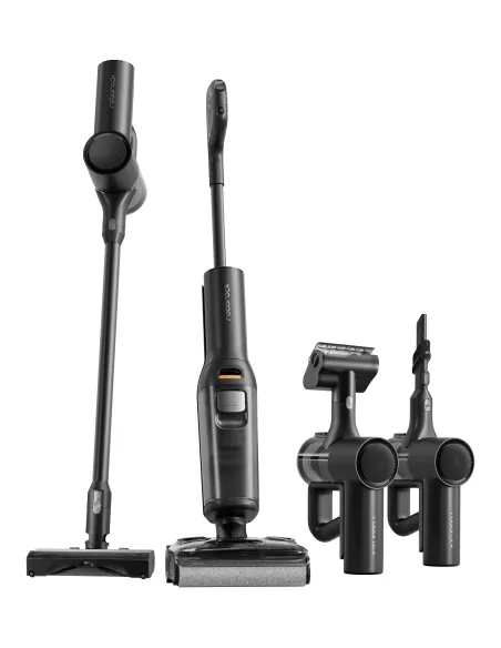 Roborock F25 ACE Combo Mopa eléctrica Batería Secar Negro, Blanco 4 Ah