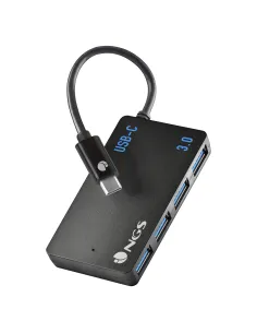 NGS WONDER IHUB4 USB 3.2 Gen 1 (3.1 Gen 1) Type-A 480 Mbit s Negro