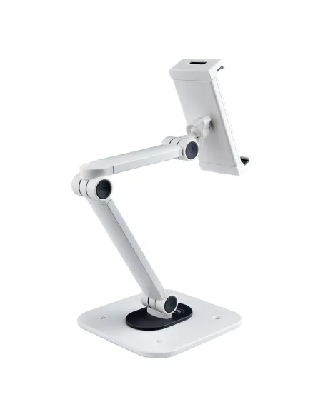 StarTech.com Soporte Ajustable de Sobremesa para Tablet - de Montaje en Pared - 1kg de Capacidad - Base Ergonómica Ajustable