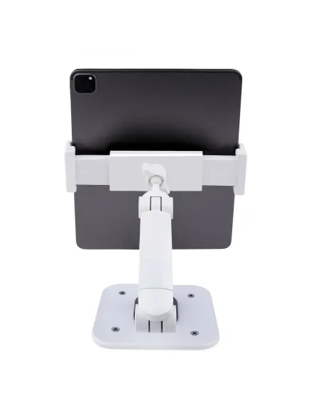 StarTech.com Soporte Ajustable de Sobremesa para Tablet - de Montaje en Pared - 1kg de Capacidad - Base Ergonómica Ajustable