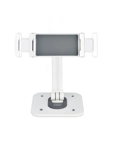 StarTech.com Soporte Ajustable de Sobremesa para Tablet - de Montaje en Pared - 1kg de Capacidad - Base Ergonómica Ajustable