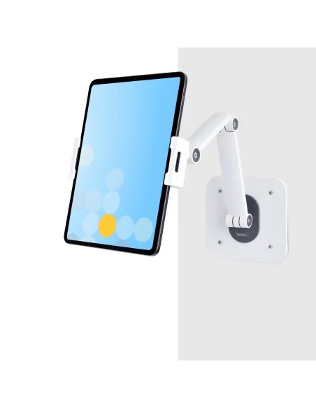 StarTech.com Soporte Ajustable de Sobremesa para Tablet - de Montaje en Pared - 1kg de Capacidad - Base Ergonómica Ajustable