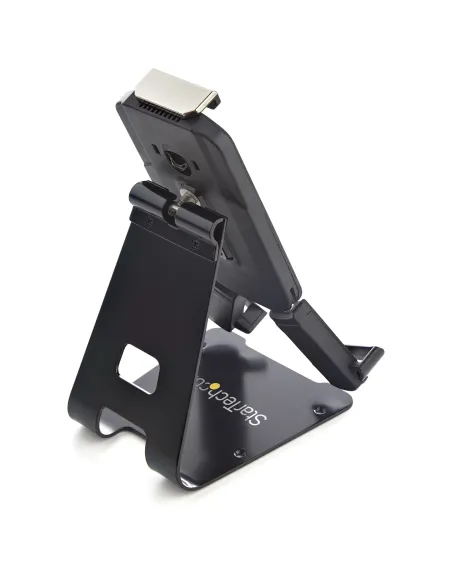 StarTech.com Soporte Seguro para Tablet con Cable de Seguridad con Candado K-Slot - Base para Tablets de 7,9 a 13 Pulgadas -