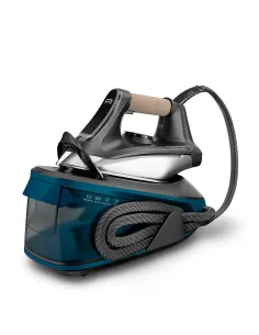 Rowenta Force Pro 350 VR7444 Estación de planchado a vapor accionada por bomba 2400 W 1,4 L Suela de Durilium Airglide Negro,