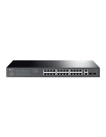 TP-Link TL-SG1428PE switch Gestionado L2 Gigabit Ethernet (10 100 1000) Energía sobre Ethernet (PoE) 1U Negro