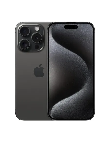 Telefono movil smartphone apple iphone 15 pro 5g - 256gb - 6.1 pulgadas negro acondicionado