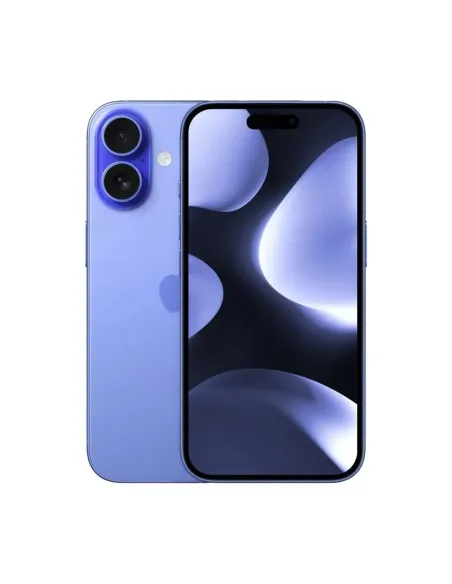 Telefono movil smartphone apple iphone 16 5g - 128gb - 6.1 pulgadas azul acondicionado