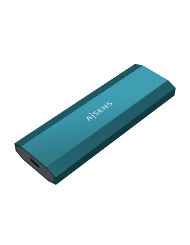 AISENS Caja Externa M.2 (NGFF) ASM2-019BLU SATA/NVMe a Usb3.1 Gen2, Azul