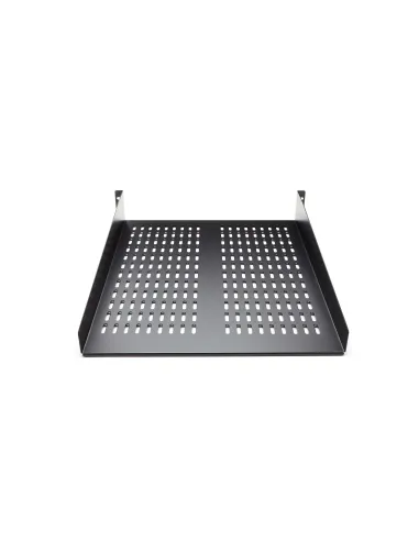 StarTech.com Bandeja para Rack 2U - Bandeja Ventilada Voladiza para Racks 19" de Equipos de Red - Acero de Servicio Pesado -