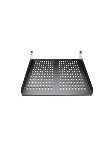 StarTech.com Bandeja para Rack 2U - Bandeja Ventilada Voladiza para Racks 19" de Equipos de Red - Acero de Servicio Pesado -
