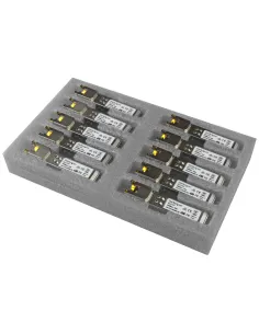StarTech.com Paquete de 10 Módulos SFP Compatibles con Cisco GLC-T - 1000BASE-T - SFP a RJ45 Cat6   Cat5e - SFP Ethernet