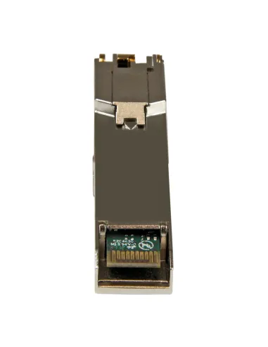 StarTech.com Paquete de 10 Módulos SFP Compatibles con Cisco GLC-T - 1000BASE-T - SFP a RJ45 Cat6   Cat5e - SFP Ethernet