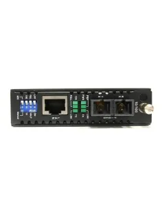 StarTech.com Conversor de Medios Ethernet 10 100 Mbps a Fibra Multi Modo Conector SC -2km 2