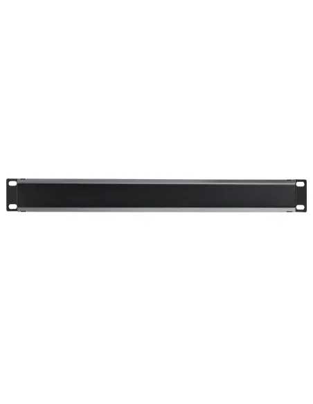 StarTech.com Panel Canaleta 1U de Gestión de Cables para Rack de Conductos Horizontales con Tapa - Conducto de Cables para Rack