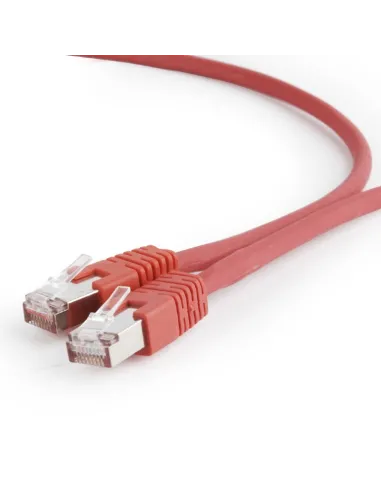 CABLE RED S-FTP GEMBIRD  CAT 6A LSZH ROJO 0,5 M