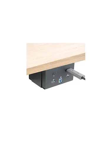 StarTech.com Módulo de Conexión de Portátil para Caja de Conectividad de Mesas de Conferencia - para Grommet Eléctrico