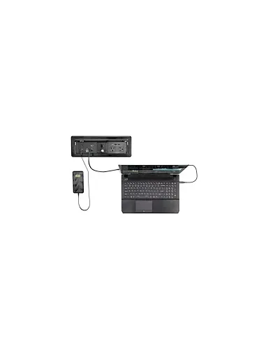 StarTech.com Módulo de Conexión de Portátil para Caja de Conectividad de Mesas de Conferencia - para Grommet Eléctrico