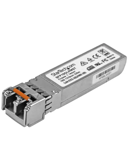StarTech.com Módulo SFP+ Compatible con Cisco SFP-10G-LRM - 10GBASE-LRM - Fibra Multimodo 10GbE - SFP+ Ethernet Gigabit 10Gb -