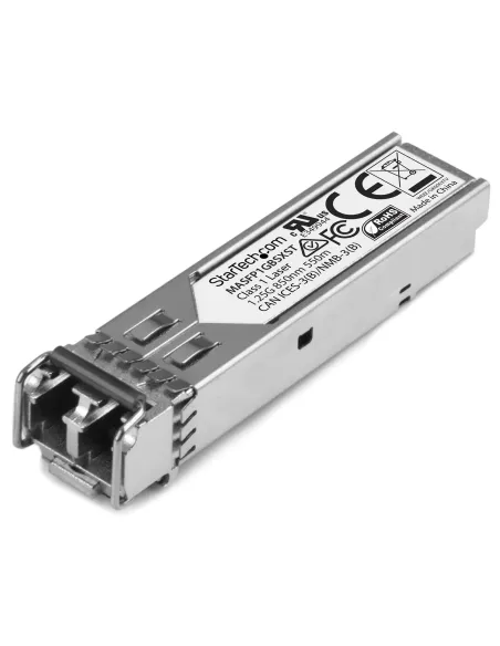 StarTech.com Módulo SFP Compatible con Cisco Meraki MA-SFP-1GB-SX - 1000BASE-SX - Multimodo de 1GbE - SFP Ethernet Gigabit 1Gb
