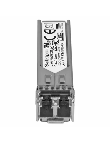 StarTech.com Módulo SFP Compatible con Cisco Meraki MA-SFP-1GB-SX - 1000BASE-SX - Multimodo de 1GbE - SFP Ethernet Gigabit 1Gb