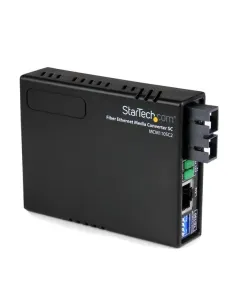 StarTech.com Conversor de Medios Ethernet RJ45 a Fibra Óptica Multimodo SC - 2Km