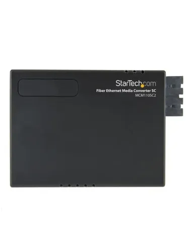 StarTech.com Conversor de Medios Ethernet RJ45 a Fibra Óptica Multimodo SC - 2Km