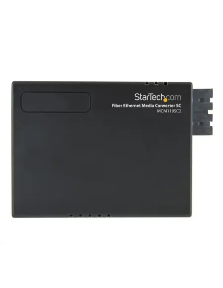 StarTech.com Conversor de Medios Ethernet RJ45 a Fibra Óptica Multimodo SC - 2Km