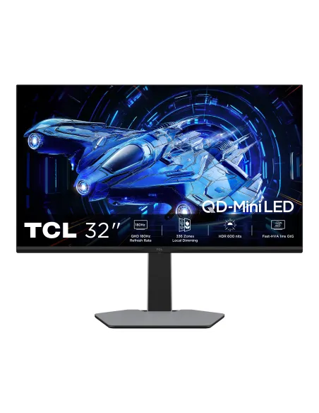 TCL G64 32G64 pantalla para PC 81,3 cm (32") 2560 x 1440 Pixeles 2K QLED Gris