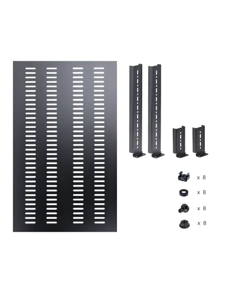 StarTech.com Estante Bandeja 1U Ventilada Ajustable para Montaje en Rack de Servidores - 150kg - de 19,5 a 38in (49,5 a 96,5cm)