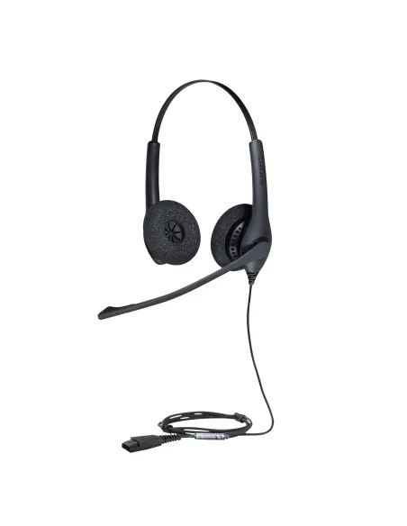 Jabra Biz 1500 Auriculares Alámbrico Diadema Oficina Centro de llamadas Bluetooth Negro