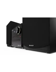 Sharp XL-B512(BK) sistema de audio para el hogar Microcadena de música para uso doméstico 45 W Negro 2