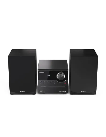 Sharp XL-B512(BK) sistema de audio para el hogar Microcadena de música para uso doméstico 45 W Negro