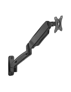 AISENS Soporte De Pared Pro Contrapeso Giratorio E Inclinable Para Monitor tv 9kg (3 Pivotes, 1 Brazo) De 17-32, Negro