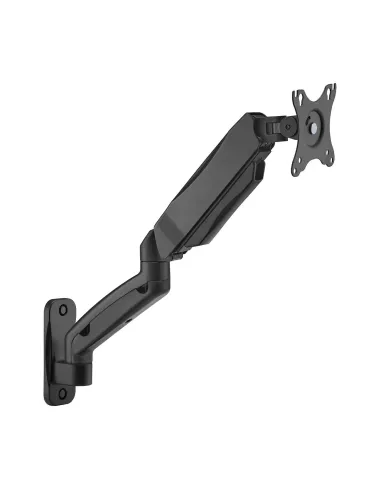 AISENS Soporte De Pared Pro Contrapeso Giratorio E Inclinable Para Monitor tv 9kg (3 Pivotes, 1 Brazo) De 17-32, Negro