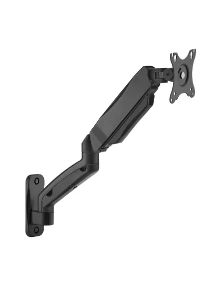 AISENS Soporte De Pared Pro Contrapeso Giratorio E Inclinable Para Monitor tv 9kg (3 Pivotes, 1 Brazo) De 17-32, Negro