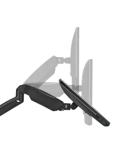 AISENS Soporte De Pared Pro Contrapeso Giratorio E Inclinable Para Monitor tv 9kg (3 Pivotes, 1 Brazo) De 17-32, Negro 2