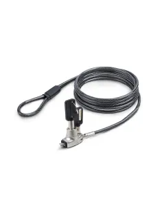 StarTech.com Cable de Seguridad Delgado para Portátil Compatible con Noble Wedge® de 1,5m - Cable Antirrobo para Portátil con