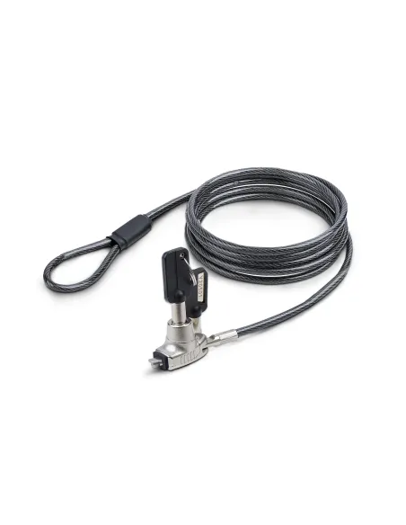 StarTech.com Cable de Seguridad Delgado para Portátil Compatible con Noble Wedge® de 1,5m - Cable Antirrobo para Portátil con