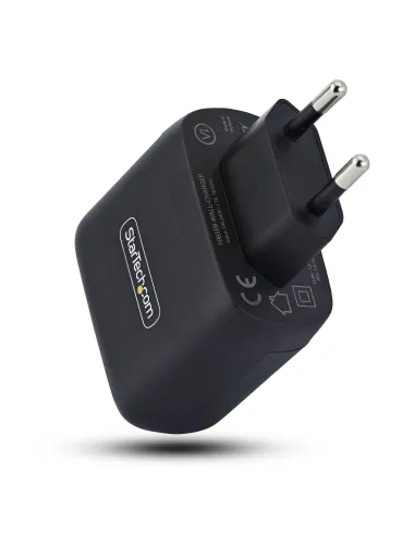 StarTech.com Cargador USB-C 65W para Ordenador Portátil - Cargador GaN Compacto Tipo C de Pared para Dell, XPS, HP ProBook,